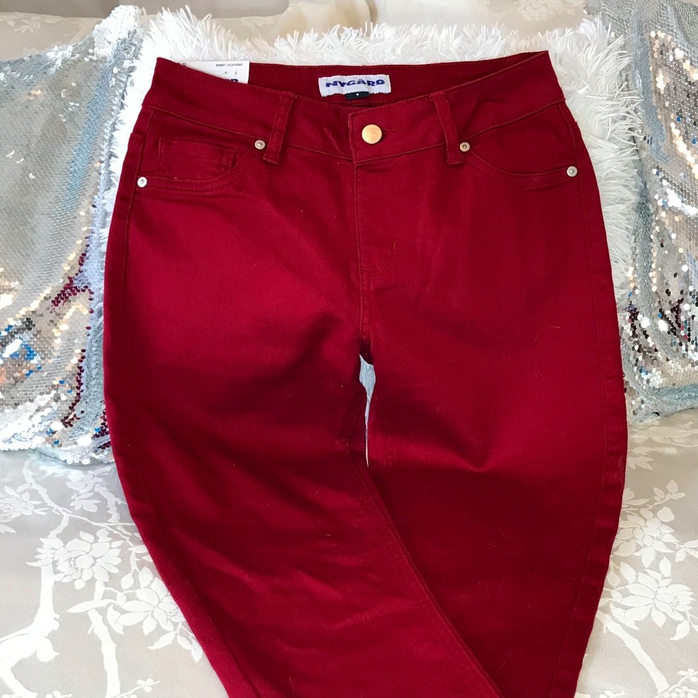 NWT Nygard Women’s Skinny Cranberry Stretch Jeans